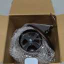 Metal Roof Bird Feeder - Chew Proof for Outdoor Hanging Wild Bird Seeds. Bronze (1.7lb:Bronze)