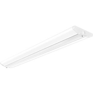 AntLux 4FT LED Wraparound Light Fixture 50W Ultra Slim LED Shop Lights for Garage, Eye Care, 5500 Lumens, 4000K Neutral White, 4 Foot Flush Mount Office Ceiling Wrap Light for Workshop Kitchen Laundry, 4 Pack