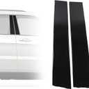 Front and Rear Passenger Side B Pillar Molding Trim Cover Applique for Jeep Grand Cherokee 2011-2021, Grand Cherokee WK 2022