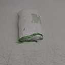 NICETOWN White Linen Curtains 108 inches Long, Rod Pocket & Back Tab Soft Linen Blend Chic Vertical Drapes Semi Sheer Window Treatments for Farmhouse/Living Room, 104" W Total 2 Panels