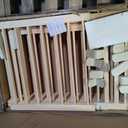 Baby Playpen Play Fence Gate Play Pen Wood Large,Playpens for Babies and Toddlers Kids Indoor,Baby Play Yards Gym