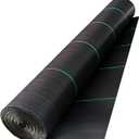 Happybuy Driveway Fabric, 13x108ft Commercial Grade Landscape Fabric, Garden Weed Barrier Fabric Heavy Duty, Geotextile Fabric Underlayment Gravel, Ground Cover Drainage Fabric, Weed Control Blocker (13FTx108FT-5OZ)