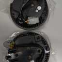 H2 LED Fog DRL Daytime Running Lamp Light Assembly for H-ummer H2 2003 2004 2005 2006 2007 2008 2009 12V/10W Xenon White LED Halo Ring Driving Running Lights Lamps CE/E4/RoHs OEM 15258697 15205899