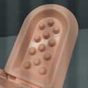 Diggs Groov Crate Training Aid for Puppies and Nervous Dogs – Calming Lick Mat for Crate Training & Separation – Puppy Enrichment Toy with Freezer Shell – BPAFree – (Blush)