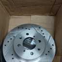 Power Stop AR85108XPR Front Evolution Drilled and Slotted Rotors Pair For 2007-2021 Ford Expedition | 2010-2020 Ford F-150 6 Lug Models | 2007-2021 Lincoln Navigator