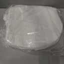 1M Family Toilet Seat, Patented Slow Close & Quick Releasing Technology, Anti-Wiggling, Easy to Install and Clean, Standard Round with Toddler Seat Built In (1 Piece)