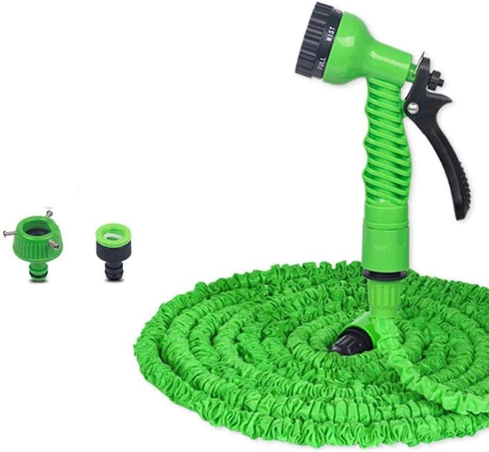 High Pressure Spray Home Car Wash Snow Foam Water Gun Clean Pipe Washer Hose Nozzle Jet, Mist, Shower, Flat, Full(30M)