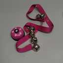 2 Pack Dog Doorbells, Pet Training Bells for Go Outside Potty Training and Communication Device Large Loud Dog Bell Cat Puppy Interactive Toys Adjustable Strap Door Bell (Purple)