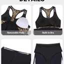 Daci Women Plus Size Tankini Swimsuit - Tummy Control 2 Piece Bathing Suit with High Waisted Capris Shorts 2025 Swimwear