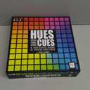 HUES and CUES - Vibrant Color Guessing Board Game for 3-10 Players Ages 8+, Connect Clues and Guess from 480 Color Squares