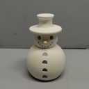 Decor Resin Snowman Christmas Decoration - Hand-Painted & Assorted Sizes, Ideal For Porch/Table/Kitchen Holiday Decor