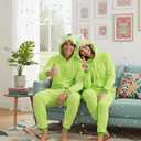 Adult Onesie Animal Pajamays Sleepwear Christmas Costumes Unisex One Piece Cosplay Suit for Women and Men (XL)