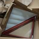 Flag Case for Burial Flag - Freestanding or Wall Mount Flag Display Case for Burial Flag - Folded 9.5 X 5 Foot Flag -Shatter & Scratch Resistant Trophy-Grade Thick Acrylic Front (Standard)