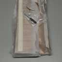 Rebee Vision Farmhouse Key Holder for Wall - Decorative Wall Shelf with Key Hooks & Mail Organizer Wall Mount for Apartment Essentials - Rustic Living Room Decor (Light Brown, 3.54"D x 10"W x 7.28"H)