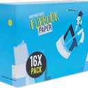 ANDYMATION 16X Flipbook Paper Pack, Refill Paper Sheets for All Andymation Flipbook Kits, Premium pre-drilled Sheets for Perfect Registration, Snap Screws, Enough for 16 Flipbooks.