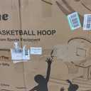 Pool Basketball Hoop, Oversized Poolside Basketball Hoop for Swimming Pool Basketball Game, 34"x34"x42.2" Water Basketball Hoops with Lengthen Base/ 2 Balls/Pump, Made for Teens, Adults.