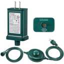 Meonum 29V LED Power Supply with Foot Switch, UL Listed Transformer Replacement Class 2 Power Supply, Low Voltage Transformer US Plug Adapter for Christmas Tree Light(TS-18WL29V)