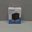 AFMAT Fully Automatic Electric Pencil Sharpener, Small Colored Pencil Sharpener, Hands Free Pencil Sharpeners for 8mm Pencils, Good for Artists, Kids Friendly, Battery Operated PSA8