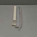 Over The Door Drying Rack, 1 Pack Foldable Over The Door Hooks Hanger for Laundry Clothes Heavy Duty Door Organizer Rack Coat Towels Hanging Storage for Bedroom Bathroom Kitchen (Milky White)