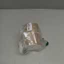 20 Yards Glitter Wired Ribbon with Metallic Edge, 2 Inch Christmas Ribbon for Wreath, Tree Decoration, Home Decor (Gold, 20 Yard)