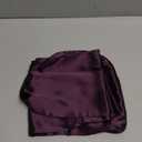 ZIMASILK 100% Pure Mulberry Silk Pillowcase for Hair and Skin Health,Soft and Smooth,Both Sides Premium Grade 6A Silk,600 Thread Count,with Hidden Zipper,1pc (Queen 20''x30'',Eggplant Purple)