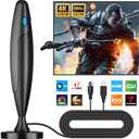 Amazon.com: TV Antenna Indoor,Antenna for Smart TV for Long Range Reception and All Smart/Old TVs, HD Digital Antenna with Amplifier Signal Booster for Local Channels,Supports 4K 1080p : Electronics