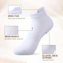 12 Pairs Pilates Socks for Women Non Slip Yoga Grip Socks with 6 Drawstring Bag for Yoga Ballet Barefoot Barre Dance