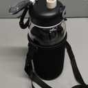 34oz tea bottle with infuser - Large Capacity Glass Water Bottle, With Time Mark, Stainless Steel Tea Strainer,Sleeve, BPA Free,For hot or cold drinks, coffee, tea and water