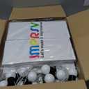 Marquee Numbers Colorful 10th Birthday Decoration: 4FT Large Light Up 10 Year Old Birthday Decorations Anniversary Backdrop Cardboard Sign 18 Colors Number 10 Mosaic Balloon Frame