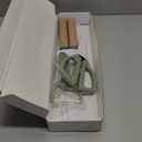 Knife Set, 7-Piece Kitchen Knife Set with Sharp Chef and Meat Knives, Anti-Rust Utility Knives Set for Kitchen, Kitchen Knife Block Set Green