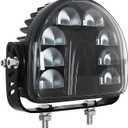 5.4Inch LED Forklift Arch Safety Light Red 25W DC10-80V Arc Zone Safety Lights 1PCS