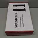 Puriom Sound Bar for Smart TV, 100W Sound Bar with Bluetooth 5.3/ARC/Opt/AUX Connect, 2-in-1 Detachable Home Soundbar, Home Theater Speaker & Bass Effect, for TV/PC/Projectors (Black)