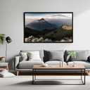 30x40 Picture Frame Black, with HD Plexiglass Durable and Scratch-proof for Horizontal or Vertical Wall Mounting, 1 Pack