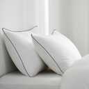 Vorouhals Hotel Collection Bed Pillows for Sleeping 2 Pack Standard Size Cooling Pillows Set of 2 for Back, Stomach or Side Sleepers, Super Soft Down Alternative Microfiber Filled Pillows