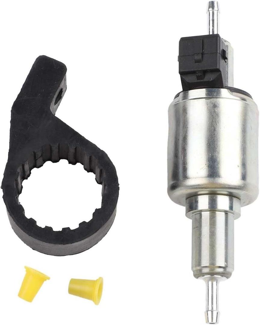 Diesel Heater Fuel Pump 12V/24V 22ML With Mounting Bracket For 2KW-8KW Parking Air Heaters In RVs, Vans, Trucks, Boats, Campervans(12v)