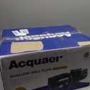 Acquaer Shallow Well Jet Pump,Cast Iron, Well Depth Up to 25ft, 115V/230V Dual Voltage, Automatic Pressure Switch