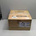 GREENSTELL Small Vanity Stool Chair with Storage and Folding Back, 13" x 13" x 17.7" Faux Fur Soft Ottoman for Teenager, 4 Metal Legs with Anti-Slip Feet, Furry Padded Seat for Makeup, Bedroom, Black