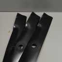 Aeagle M143520 UC22010 Mower Blades for John Deere Z375R Z535M ZTRAK Z325E Z330M EZtrak Z425 Z435 X380 X435 X570 X710 X730 GX255 GX325 GX345 54'' Deck Zero Turn Mower Tractor, Medium Lift, Black