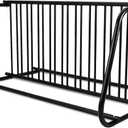 Heavy-Duty 10-Bike Outdoor Bike Rack – Double-Sided Commercial Bike Stand for Indoor & Outdoor Use in Garages, Schools, Retail Stores, Event Venues