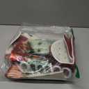 HUGS IDEA Merry Christmas Snowman Non Slip Toilet Seat Cover+ Bath Mat+ Lid Covers Home Decorative 3 Piece Bathroom Rug Sets