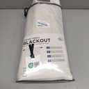 100% Blackout Shield Linen Blackout Curtains for Bedroom 90 Inches Long, Back Tab/Rod Pocket Living Room Drapes, Thermal Insulated Blackout Curtains 2 Panels Set, 50" W x 90" L,Cream