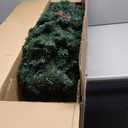 6Ft Pre-Lit Artificial Christmas Tree Hinged 350 LED Lights