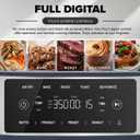 Nuwave Brio Plus 7QT Air Fryer, Extra Crispy Results w/Less Oil, PFAS-Free