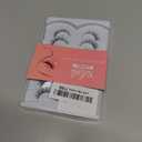 Wispy Cat Eye Lashes False Eyelashes Natural 10mm Short Lash Pack Soft Strip Eyelash 3D Volume C Curl Natural Eyelashes 7 Pair Siligli Lashes