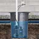 Superior Pump 92372 1/3 HP Thermoplastic Submersible Sump Pump with Vertical Float Switch