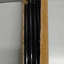 2Pack Spring Tension Curtain Rod 30 to 62Inch, Black Tension Rod for Windows Shower Curtain Rods No Drilling Expandable Adjustable Curtain Rods for Windows,Doorway,Bathroom,Closet,7/8" Diameter