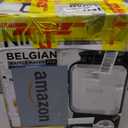 Ninja Belgian Waffle Maker Pro | Vertical Design | 5 Shade Settings with Precision-Pour Cup & Chef-curated Recipe Guide | Black & Silver | BW1001