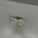 Easter-Decorations Kissing-Bunny-Decor Spring Figurines - Spring Decorations Kissing Rabbit Decor Resin Easter Gift Tabletop Ornament for Farmhouse or Basket Stuffer 4*2.5*3.5 inch Newman House Studio