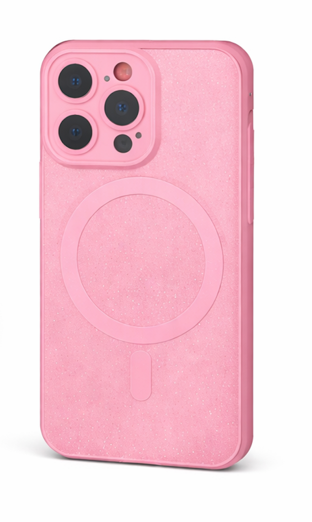 SCORPIFY for iPhone 15 Pro Case [Compatible with MagSafe] Cute Clear Magnetic Phone Cover for Women Girls and Men, Bumper Pin