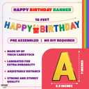 KatchOn, Rainbow Birthday Decorations - Huge Pack of 116, Serve 25 | Plates, Cups, Napkins and Banner for Rainbow Birthday Party Decorations | Bday Party Supplies, Colorful Bday Decoration